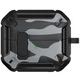 Защитный чехол Deexe Camouflage Case для Samsung Galaxy Buds 3 / Buds 3 Pro / Buds 3 FE - Black - изображение 2