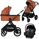 Универсальная коляска 3 в 1 Lionelo Layla Brown Rust (LO-LAYLA 3IN1 BROWN RUST) - изображение 16