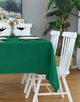 Тефлоновая скатерть Delight Monochrome TableCloth 100x140 см Зеленая (TC_Green_100x140) - изображение 2
