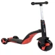 Детский трехколесный самокат 3 в 1 (самокат-беговел-велосипед) Best Scooter JT 28288 Черно-красный - изображение 3