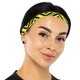 Спортивная повязка на голову эластичная SP-Sport 007 Yellow-Black - изображение 1