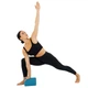Блок для йоги массажный кирпич опорный для йоги Zelart Pro Yoga 1124 размер 22x16x6см Blue - изображение 5