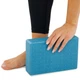 Блок для йоги массажный кирпич опорный для йоги Zelart Pro Yoga 1124 размер 22x16x6см Blue - изображение 8