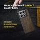 Шкіряна накладка Stenk WoodBacker для Xiaomi 14T Pro Чорний (77894) - зображення 4
