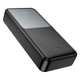 Внешний портативный аккумулятор повербанк HOCO J136A 20000mAh |2USB/1Type-C, 22.5W/3A, PD/QC| black - изображение 3