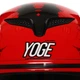 Мотошолом модуляр (flip-up) YOGE Пасть крокодила M-9399-1 (ABS/EPS, розмір M, чорний-червоний) - зображення 13