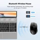 Бездротова Bluetooth Миша Tecknet BM308 BlackGrey 6 кнопок 3000 DPI - зображення 4