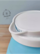 Дорожный чайник силиконовый складной дисковый Electric Kettle wdl-09b 220v 600w 600мл Голубой - изображение 6