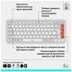 Клавиатура Logitech POP Icon Keys Bluetooth UA Off-White (920-013072) - изображение 3