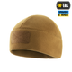 Шапка M-Tac Watch Cap Elite фліс (320г/м2) з липучкою Coyote Brown M - зображення 5