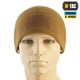 Шапка M-Tac Watch Cap Elite флис (320г/м2) с липучкой Coyote Brown XL - изображение 2