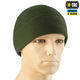 Шапка M-Tac Watch Cap Elite фліс (320г/м2) з липучкою Army Olive L - зображення 3