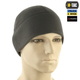 Шапка M-Tac Watch Cap фліс Light Polartec Dark Grey M - зображення 3