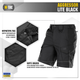 Шорти M-Tac Aggressor Short Black M - зображення 4