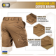 Шорты M-Tac Aggressor Short Coyote Brown XS - изображение 5