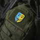 Нашивка M-Tac Anonymous Black/Yellow/Blue - изображение 3