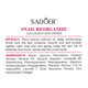 Антивіковий крем для обличчя Sadoer Snail Collagen Reorganizing з муцином равлики 50 г - изображение 5