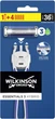 Бритва Wilkinson Sword Essentials 3 Hybrid 1 + 4 картриджа (4027800513505) - изображение 1