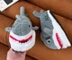 Домашние Тапочки Игрушки Кигуруми Kigurumi Акула Мягкие Теплые Для Девочки Серый 35-41 (Д753013) - изображение 3