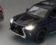 Машина Lexus LX570 Автосвіт масштаб 1:32 інерційна відчиняються двері капот багажник 15,5см AP-1810 синій - зображення 5