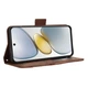 Чохол-книжка з кишеньками Deexe Wallet Stand для TECNO Spark Go 1 - Brown - зображення 4
