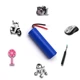 Акумулятор HONGLI 14500 500 mAh 3.7V Blue з проводами під пайку - зображення 2