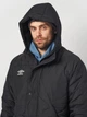 Куртка демисезонная с капюшоном мужская Umbro Insulated Padded Jacket 66493U-060 S Черная (5063178184953) - изображение 4