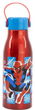 Bidon na wodę Stor Spiderman Arachnid Grid z uchwytem aluminiowy czerwono-niebieski 760 ml (8412497747610) - obraz 1