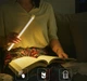 LED світильник акумуляторний 50 см з датчиком руху бездротовий USB, тепле світло - изображение 12