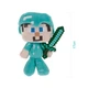Детская игрушка из игры Minecraft Стив в Алмазной Броне с мечом (Steve) главный герой 15 см Mojang Майнкрафт - изображение 4