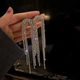 Довгі сережки-арки "Arch Cascade" Honey Fashion Accessories золотистий (120244) - зображення 2