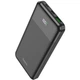 Павербанк із швидкою зарядкою HOCO J102 Cool figure PD20W+QC3.0 10000mAh |USB/Type-C| Чорний - зображення 1