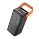 Павербанк 50000mAh с быстрой зарядкой 22.5W и фонарем BOROFONE BJ66A |2USB/1Type-C| Черный - изображение 6