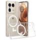 Чехол накладка Clear Case Magnetic Ring для Motorola Edge 50 Ultra - изображение 1