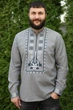 Вышиванка мужская Защитник 2XL Серая (470120193-023) - изображение 1