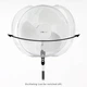 Вентилятор підлоговий CLATRONIC VL 3603 WHITE - изображение 5