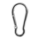 Карабін тактичний Mil-Tec нержавіюча сталь 8см Stainless Steel Carabiner (15924080) - изображение 3