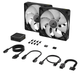 Вентилятор Corsair iCUE Link RX140 RGB PWM Dual Pack (504871) - изображение 2