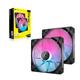 Вентилятор Corsair iCUE Link RX140 RGB PWM Dual Pack (504871) - изображение 3