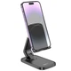 Подставка для телефона настольная раскладная HOCO Blackfish folding desktop stand (4,5"-7" ). Black - изображение 1