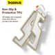 Подставка для телефона настольная раскладная Baseus Portable Series Folding Phone Stand (4,5"-7" ). White - изображение 4