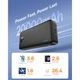 Павербанк Baseus Airpow 20000 mAh 20W Быстрая зарядка Quick Charge 3.0/Power Delivery 3.0 (P10022804113-00) Черный - изображение 8