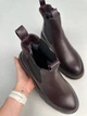 Жіночі демісезонні челсі ShoesBand Амарантові натуральна шкіра 37 (24 см) (S27021д) - зображення 8