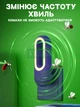 Ультразвуковой фумигатор для защиты от комаров, мух, пауков отпугиватель насекомых с функцией ночника 2в1 в розетку, синий - изображение 5