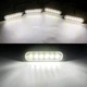 Світлодіодні стробоскопи 6 LED білі 12-24В з пультом керування - зображення 2