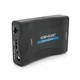 Активный конвертер HDMI→SCART папа 5V/2A черный включает переходник Q250 - изображение 1
