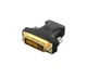 Перехідник адаптер Vention HDMI Female to DVI (24+1) Male Adapter Black (AILB0) - зображення 1