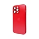 Защитный чехол-накладка AG Glass Matt Frame Color Logo для Apple iPhone 13 Pro Coke Red (AGMattFrameiP13PRed) - изображение 1
