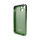 Захисний чохол-накладка AG Glass Matt Frame Color Logo для Apple iPhone 14 Light Green (AGMattFrameiP14LGreen) - зображення 2