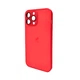 Защитный чехол-накладка AG Glass Matt Frame для Apple iPhone 13 Pro Max Coke Red (AGMattFrameiP13PMRed) - изображение 1